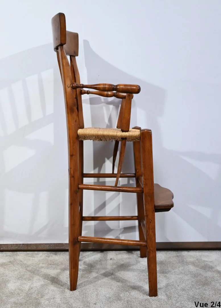 Chaise Haute d’enfant en Merisier – Milieu XIXe