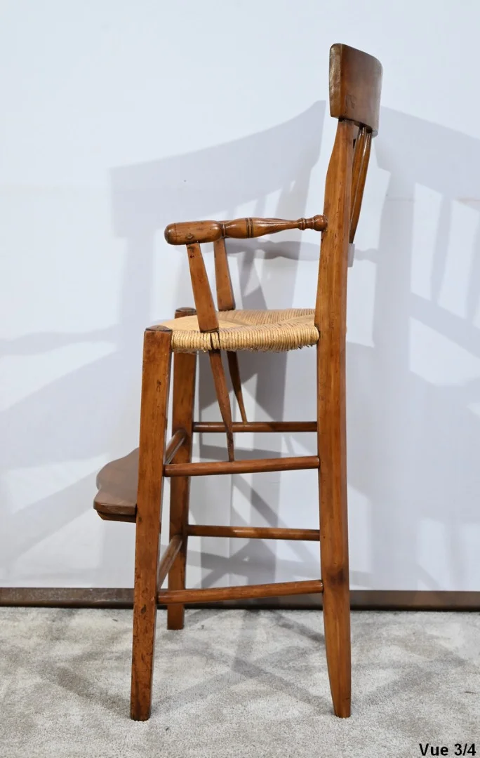 Chaise Haute d’enfant en Merisier – Milieu XIXe