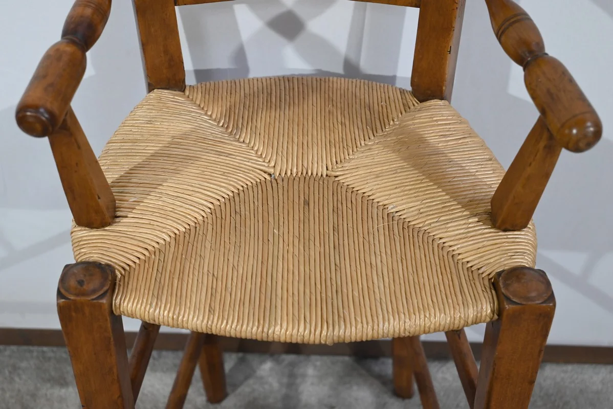 Chaise Haute d’enfant en Merisier – Milieu XIXe