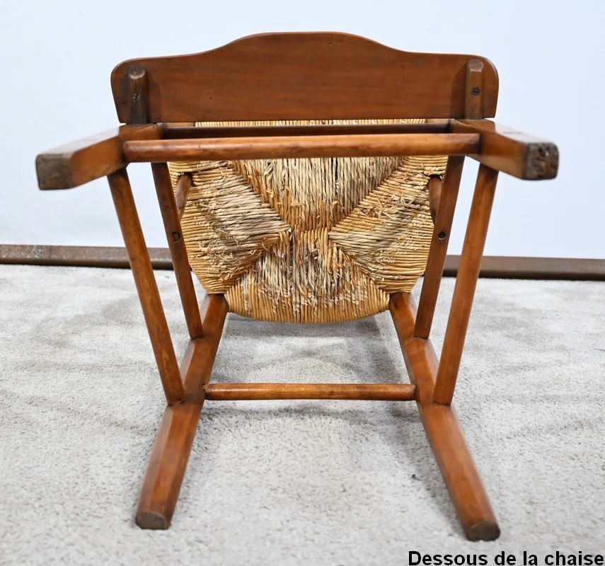 Chaise Haute d’enfant en Merisier – Milieu XIXe
