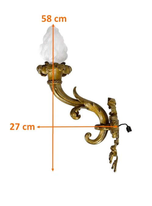 WANDLEUCHTE IM LOUIS XVI-STIL