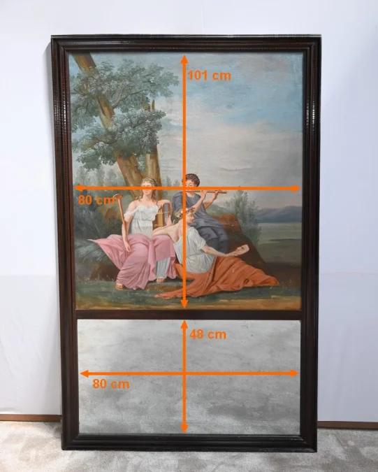 TRUMEAU SPIEGEL IN RENAISSANCE-STIJL