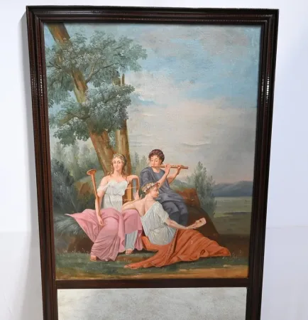 Miroir Trumeau, style Renaissance – 2ème partie du XIXe