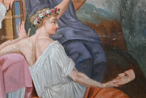 Miroir Trumeau, style Renaissance – 2ème partie du XIXe