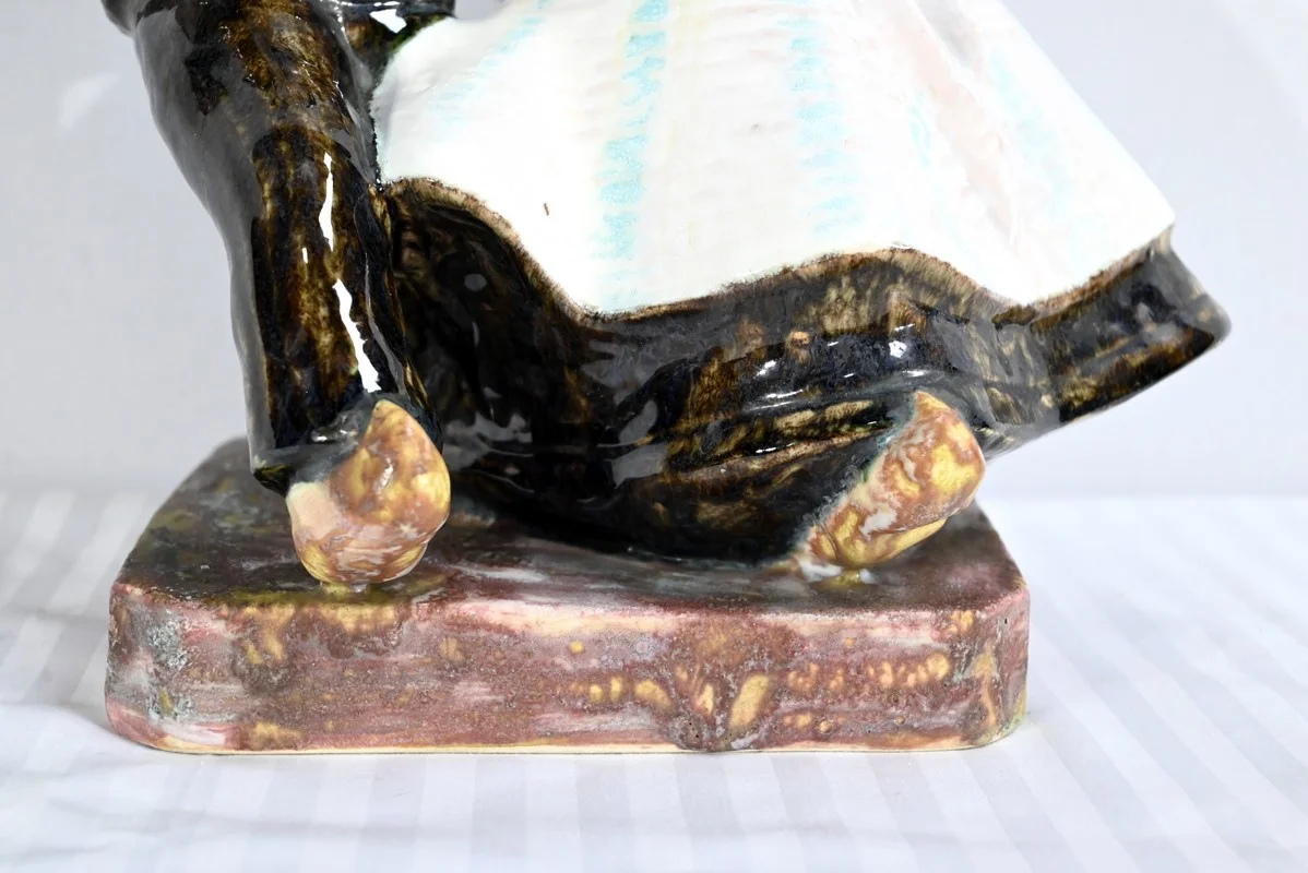 Sculpture en Faïence, signée Bel Delcourt, HB-Henriot – 1960
