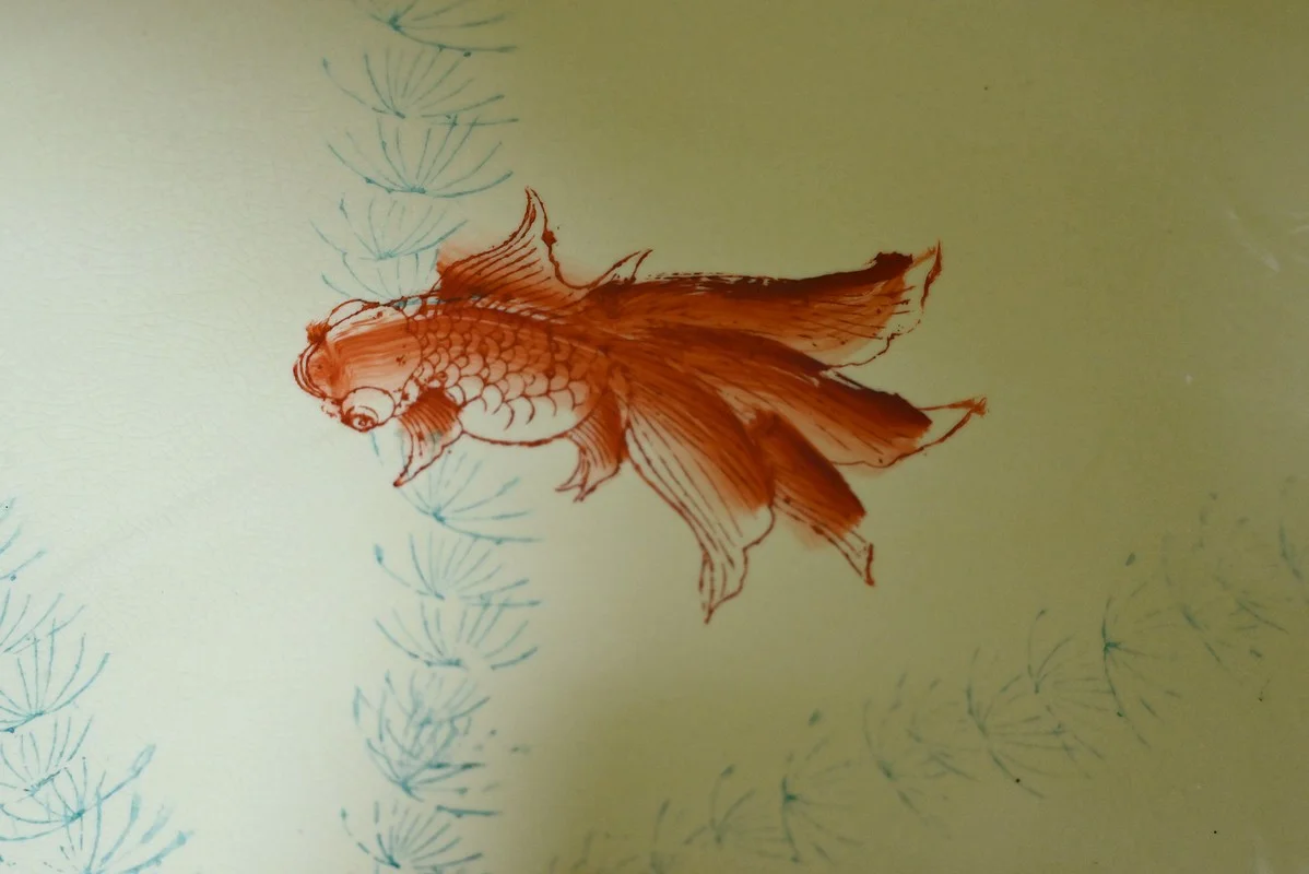 CHINEES PORSELEIN AQUARIUM