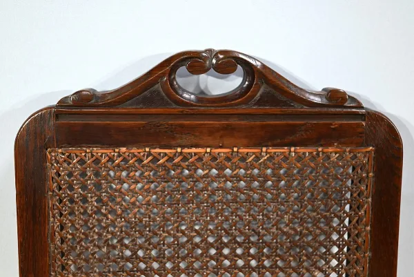 Suite de 4 Chaises en Chêne, époque Louis Philippe – 2ème partie XIXe