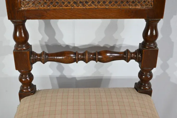 Suite de 4 Chaises en Chêne, époque Louis Philippe – 2ème partie XIXe
