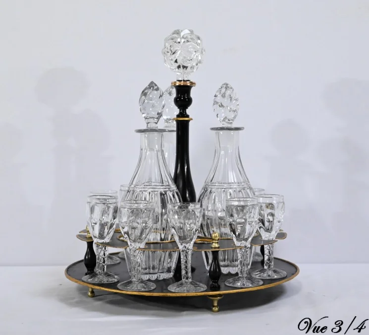 BOHEMIAN CRYSTAL LIQUEUR SERVICE
