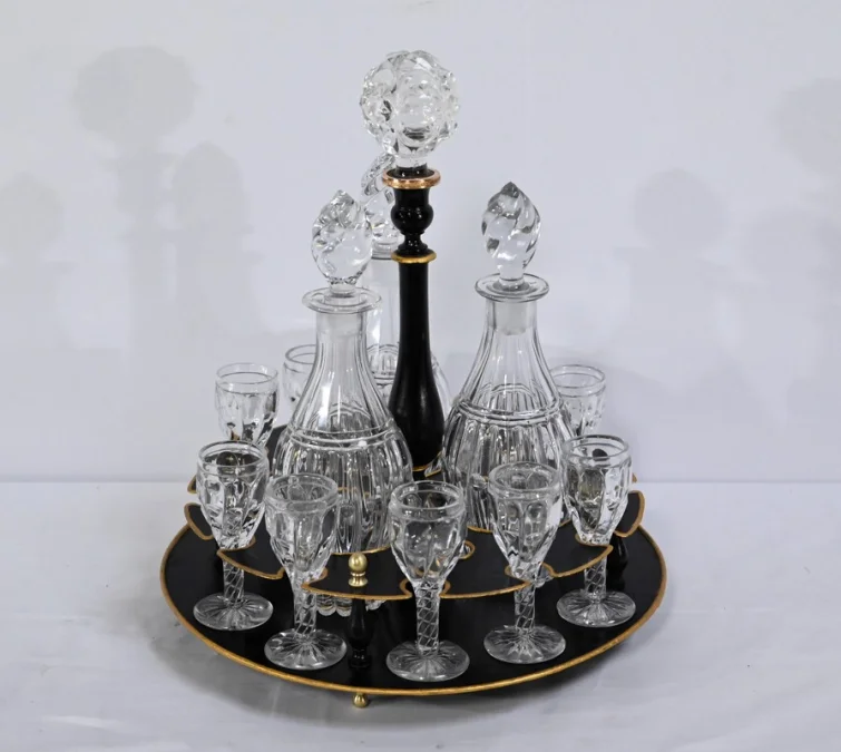 BOHEMIAN CRYSTAL LIQUEUR SERVICE