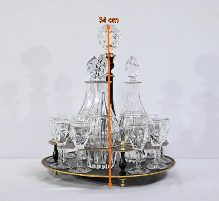 BOHEMIAN CRYSTAL LIQUEUR SERVICE