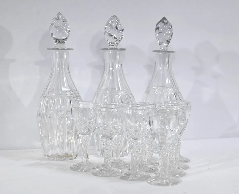 BOHEMIAN CRYSTAL LIQUEUR SERVICE
