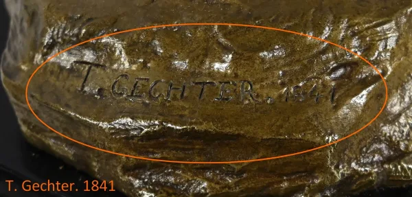 BRONZEPFERD von T. GECHTER