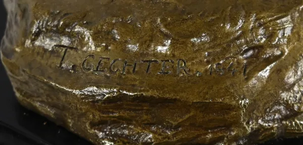 BRONZEPFERD von T. GECHTER