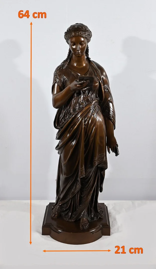 BRONZEN BEELDHOUWWERK van JL GREGOIRE