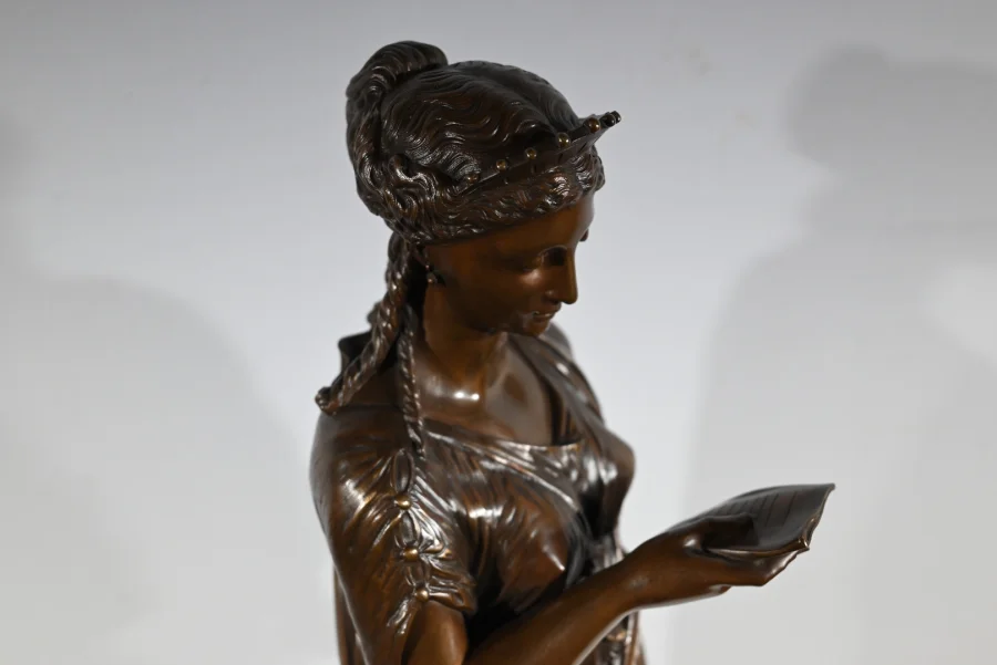 BRONZESKULPTUR von JL GREGOIRE