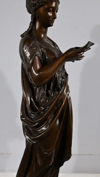 BRONZESKULPTUR von JL GREGOIRE