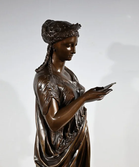 BRONZESKULPTUR von JL GREGOIRE