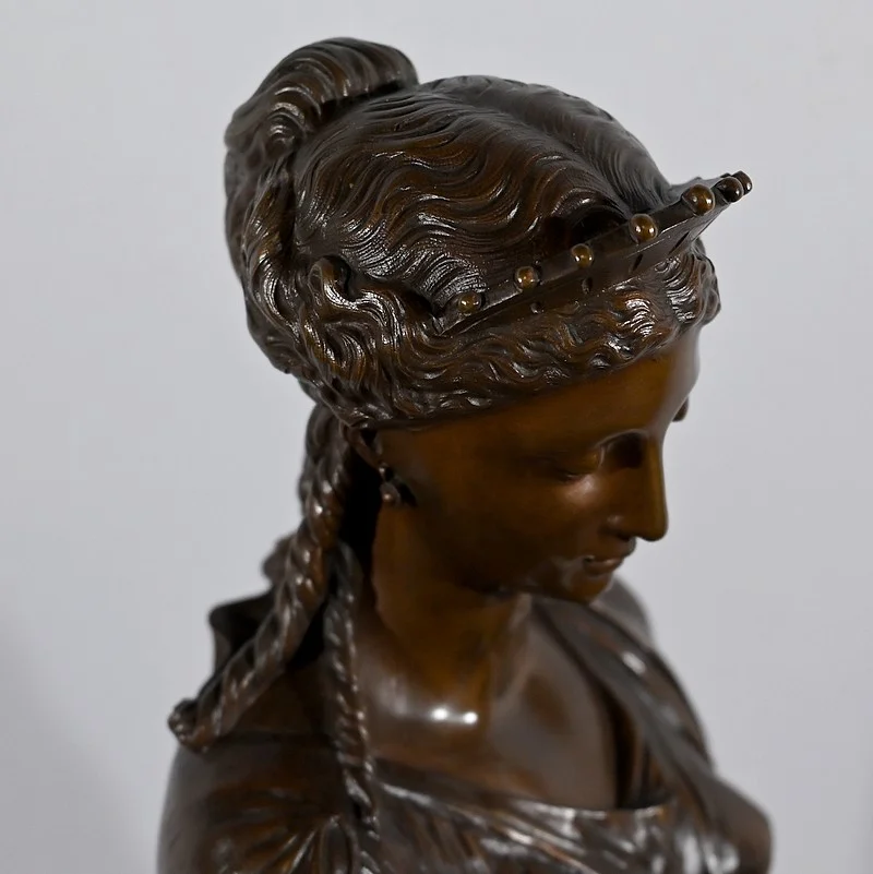 BRONZEN BEELDHOUWWERK van JL GREGOIRE