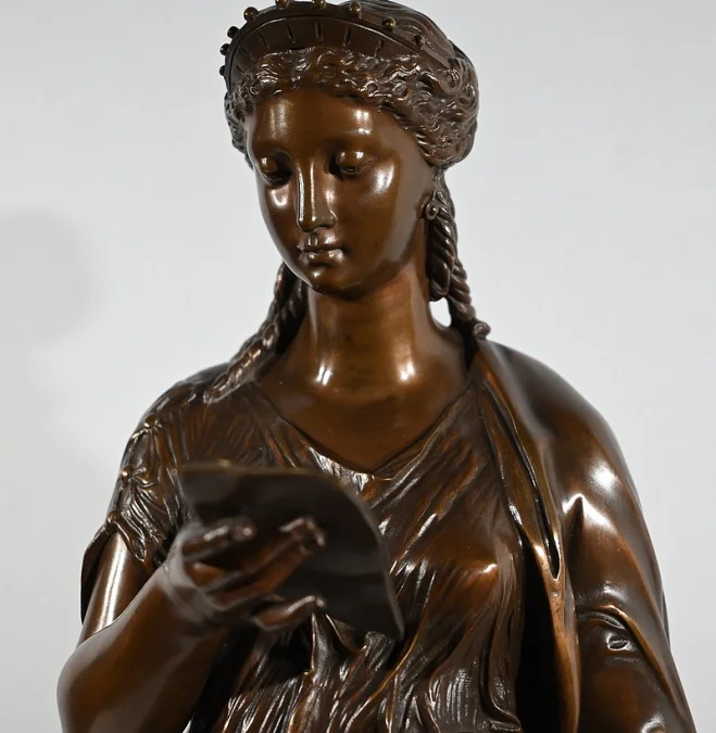 BRONZESKULPTUR von JL GREGOIRE