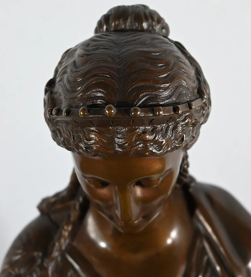 BRONZEN BEELDHOUWWERK van JL GREGOIRE