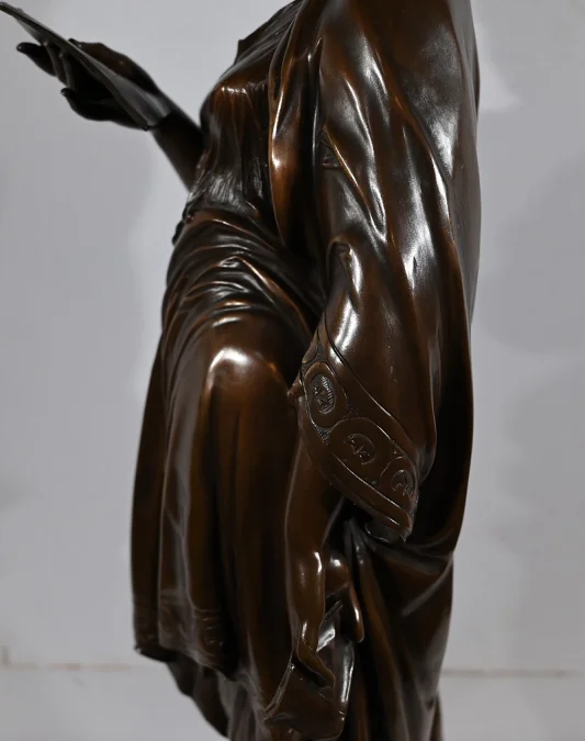 BRONZESKULPTUR von JL GREGOIRE