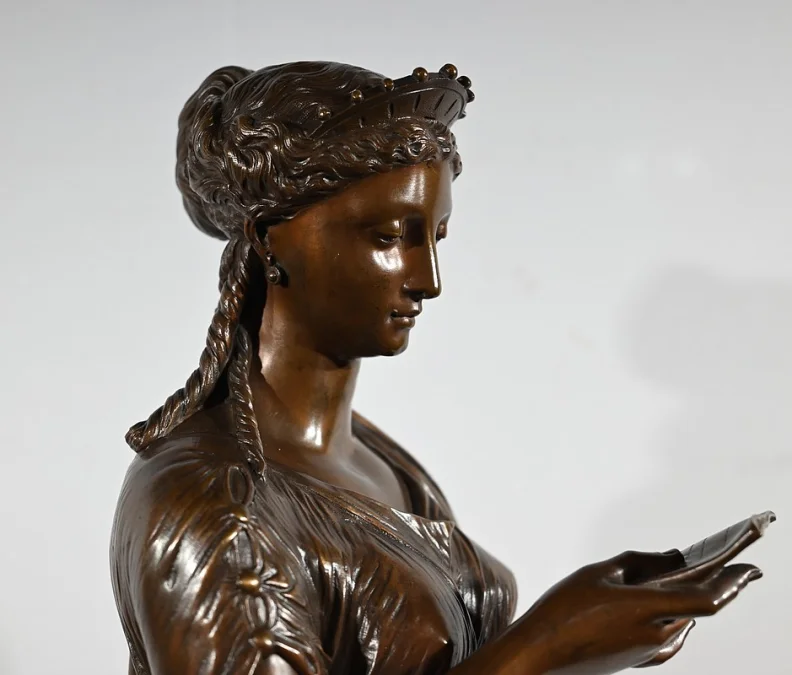 BRONZESKULPTUR von JL GREGOIRE