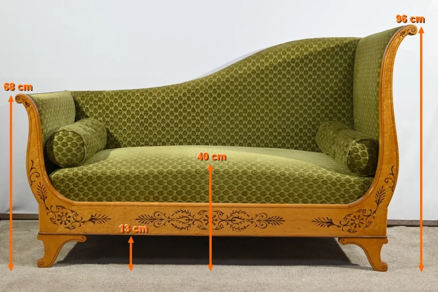 CHARLES X PERIOD CHAISE LONGUE