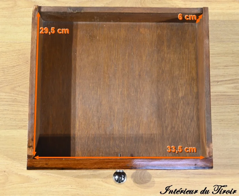 Console en Placage de Palissandre, Art Déco – 1930