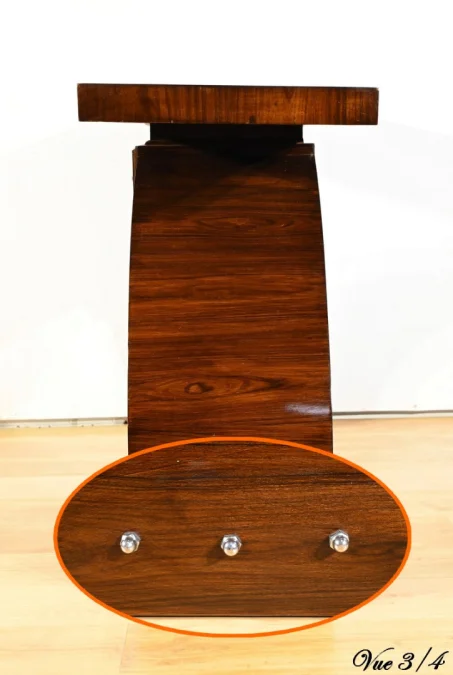 Console en Placage de Palissandre, Art Déco – 1930