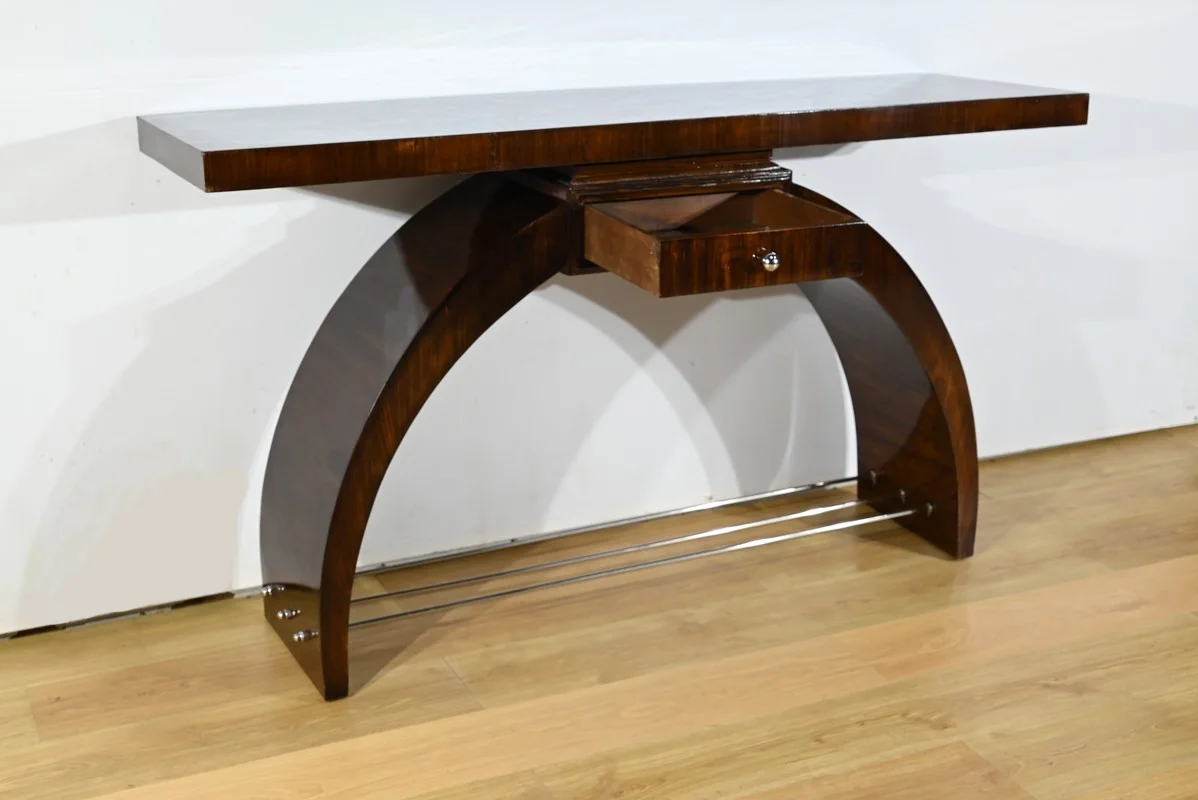 MESA DE CONSOLA DEL PERIODO ART DECO