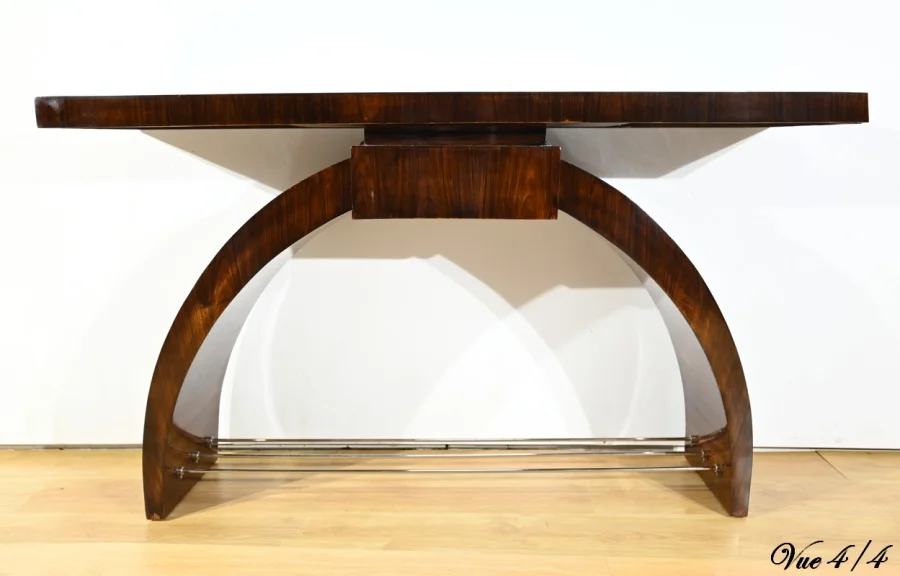 Console en Placage de Palissandre, Art Déco – 1930