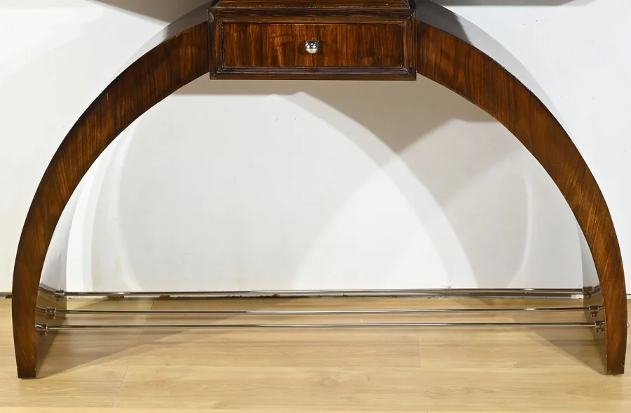 Console en Placage de Palissandre, Art Déco – 1930