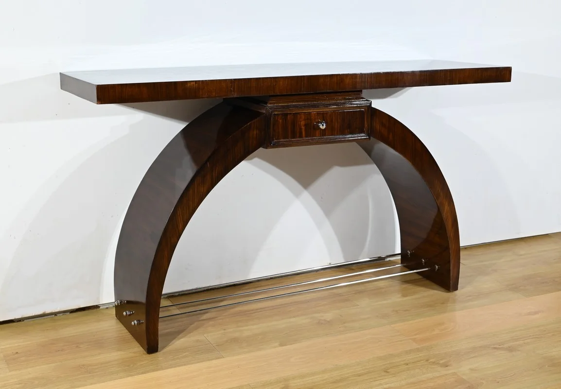 MESA DE CONSOLA DEL PERIODO ART DECO