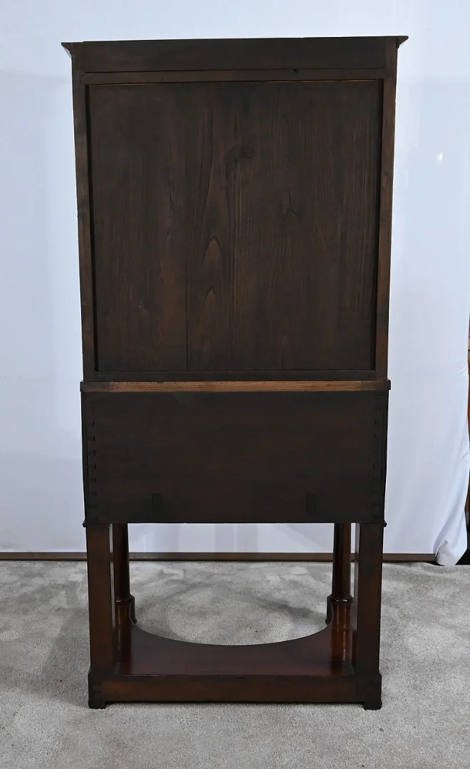 FRENCH EMPIRE PERIOD CYLINDER TOP DESK