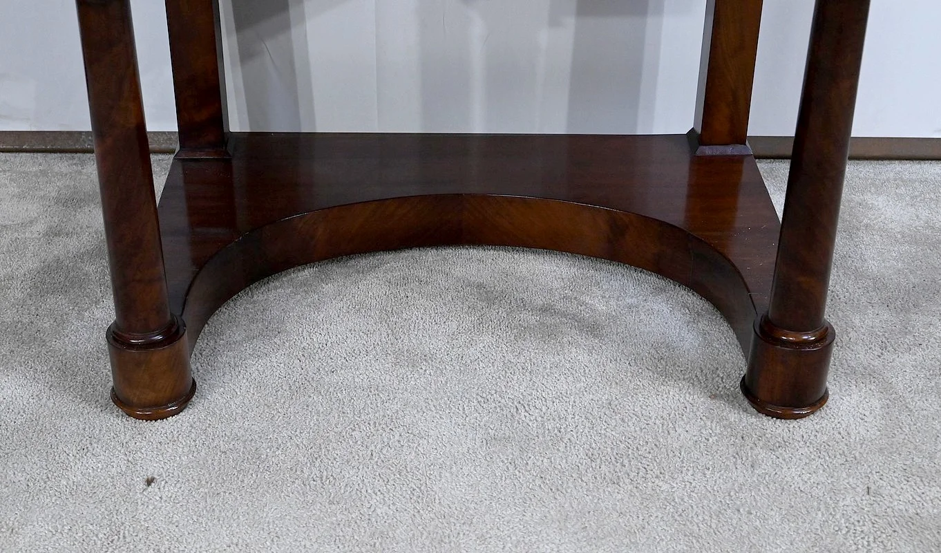 FRENCH EMPIRE PERIOD CYLINDER TOP DESK