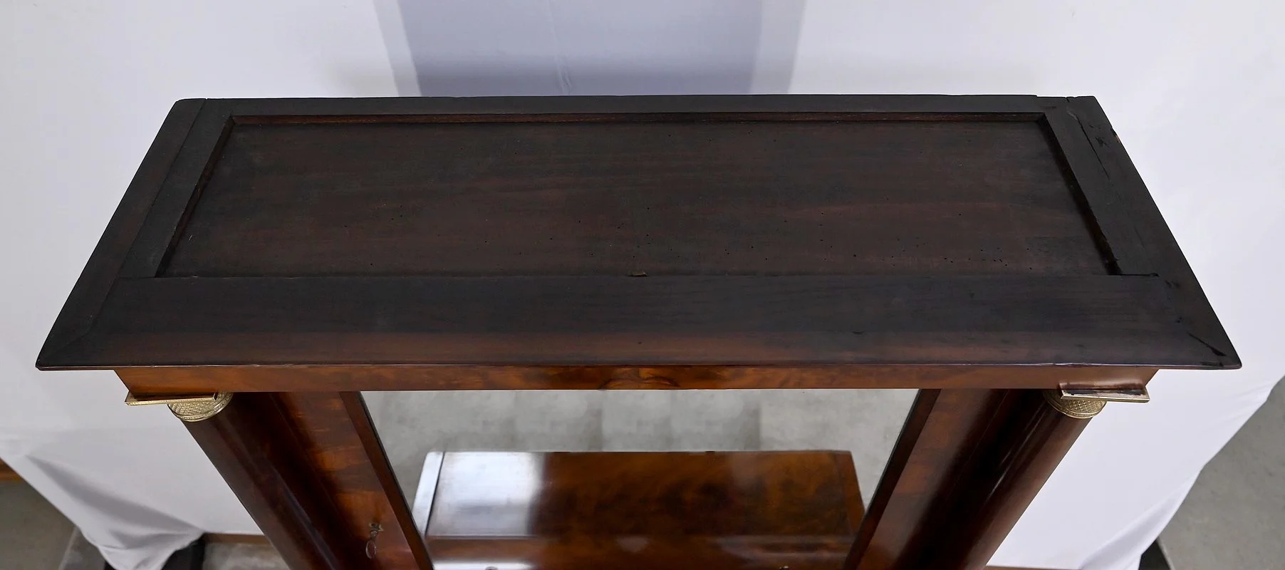 FRENCH EMPIRE PERIOD CYLINDER TOP DESK