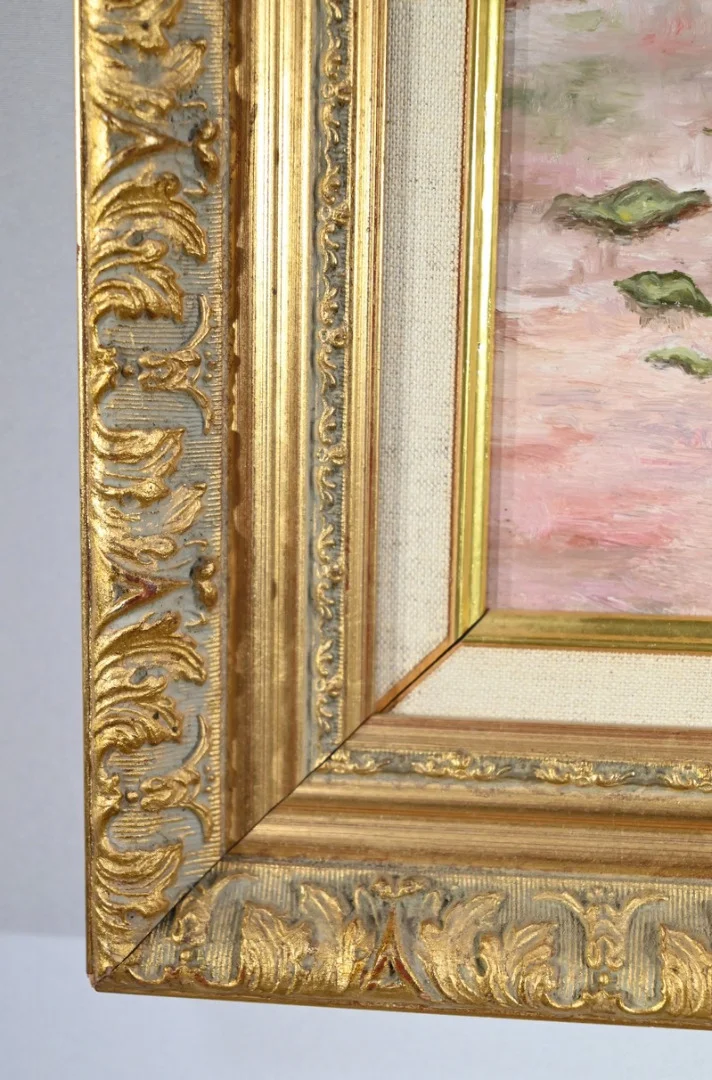 OIL ON CANVAS signed R. HERVE