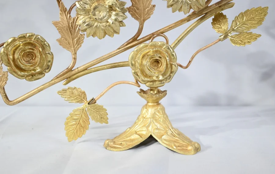 PAIR OF ALTAR CANDELABRA