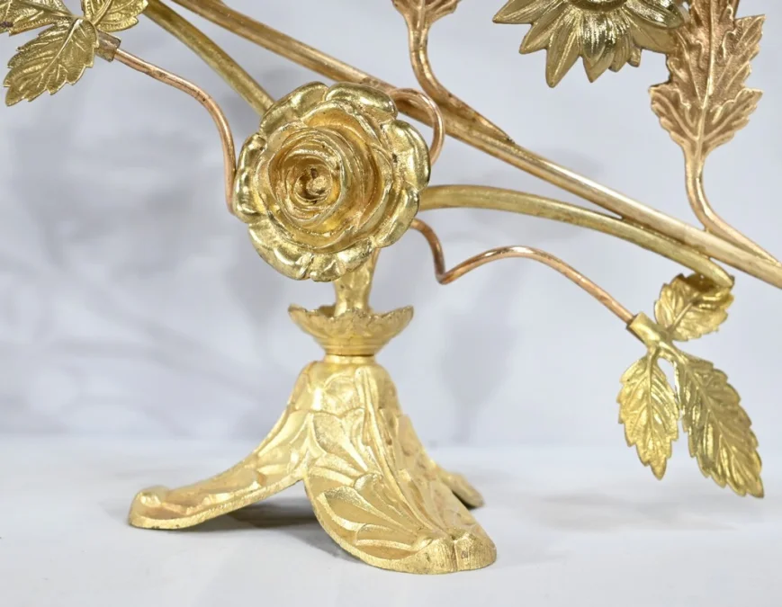 PAIR OF ALTAR CANDELABRA