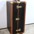 Malle Secrétaire, intérieur Acajou, estampillée Innovation – 1900