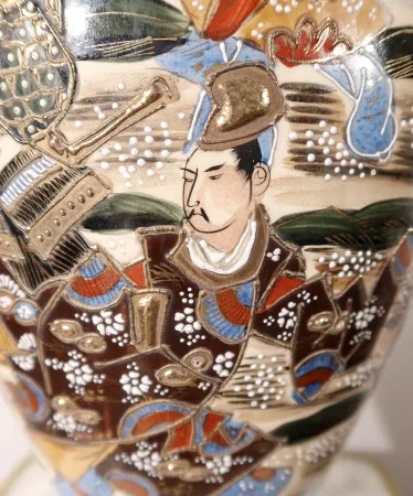Important Vase Balustre en Porcelaine, Japon – XXe