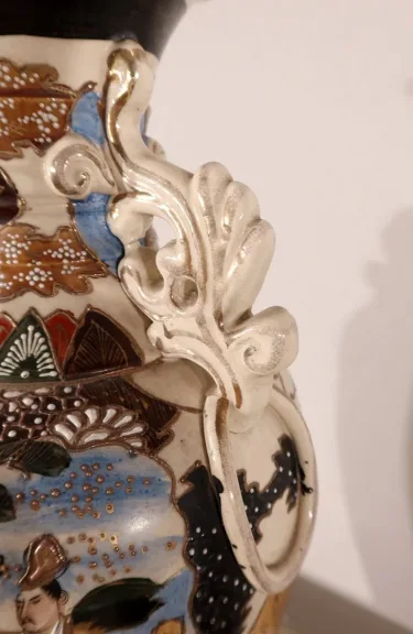 Important Vase Balustre en Porcelaine, Japon – XXe