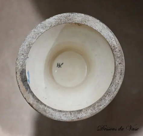 Important Vase Balustre en Porcelaine, Japon – XXe