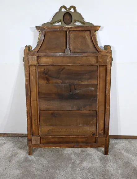 Miroir à Parcloses, style Louis XVI - Fin XIXe
