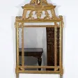 Miroir à Parcloses, style Louis XVI - Fin XIXe