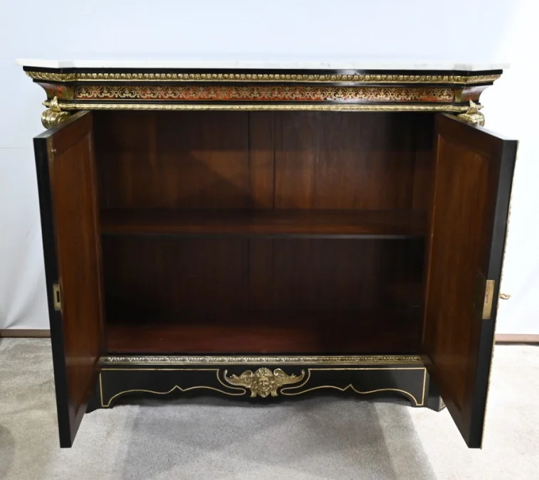 Buffet en Marqueterie « Boulle », époque Napoléon III – Milieu XIXe