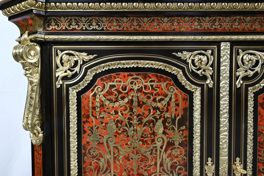 Buffet en Marqueterie « Boulle », époque Napoléon III – Milieu XIXe