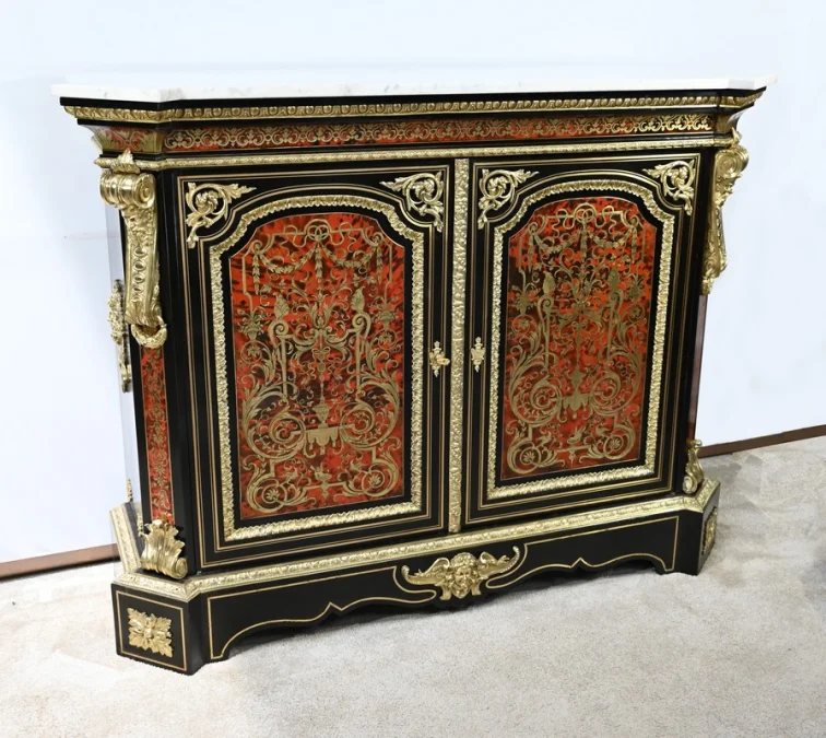 Buffet en Marqueterie « Boulle », époque Napoléon III – Milieu XIXe