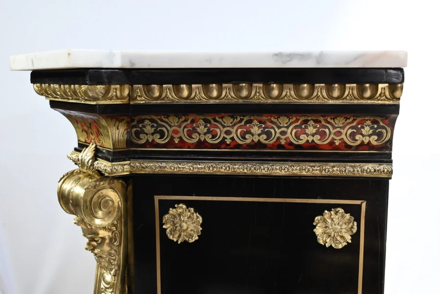 Buffet en Marqueterie « Boulle », époque Napoléon III – Milieu XIXe